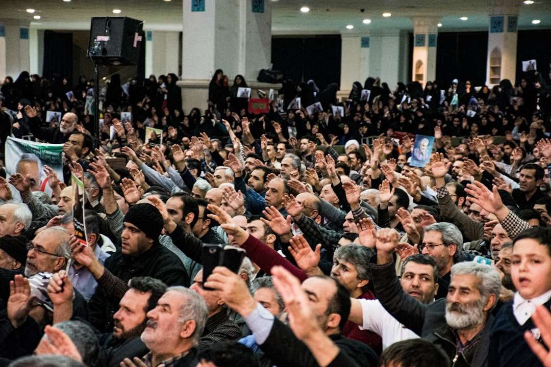 Photo Diverse audience