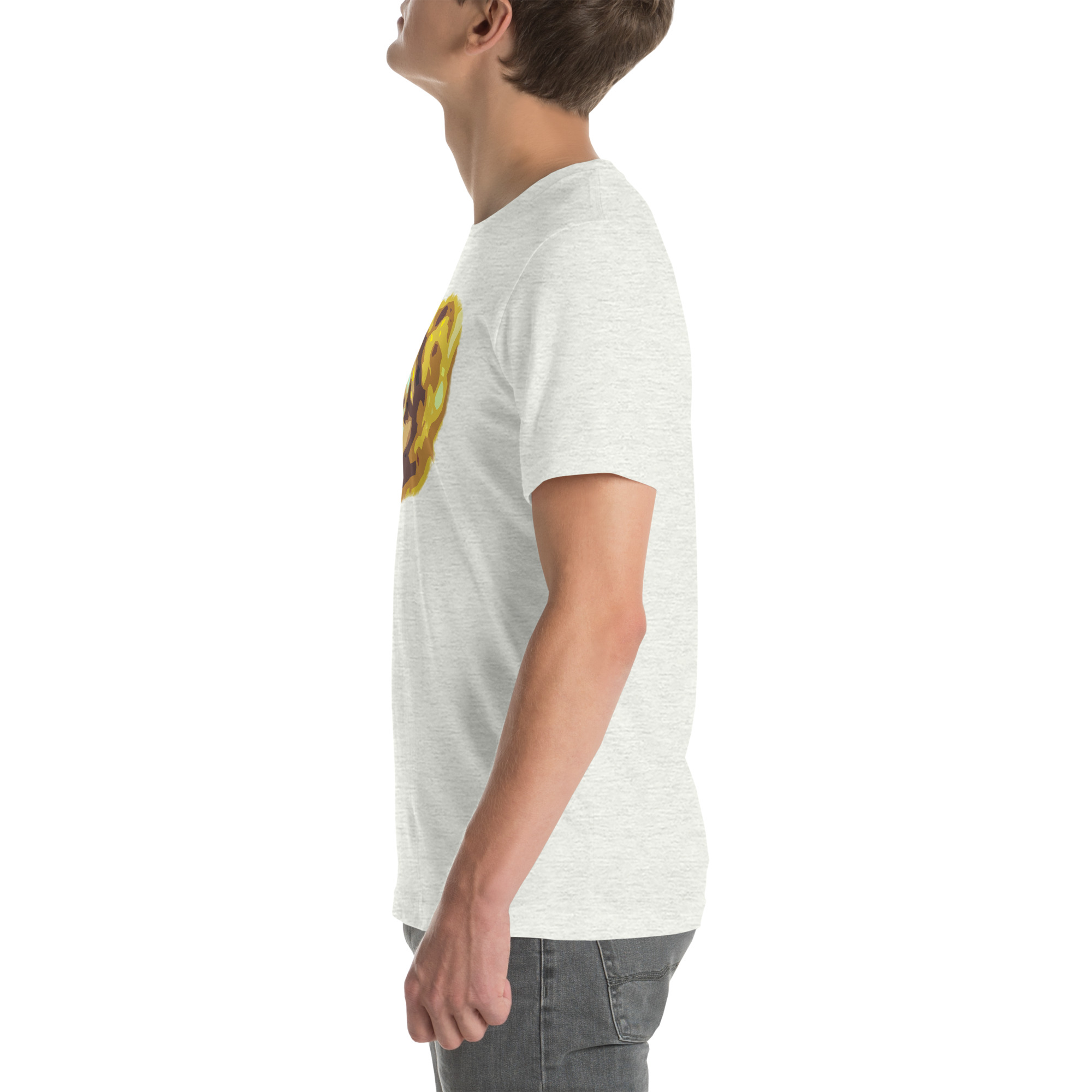 Unisex Staple T-Shirt Ash Left