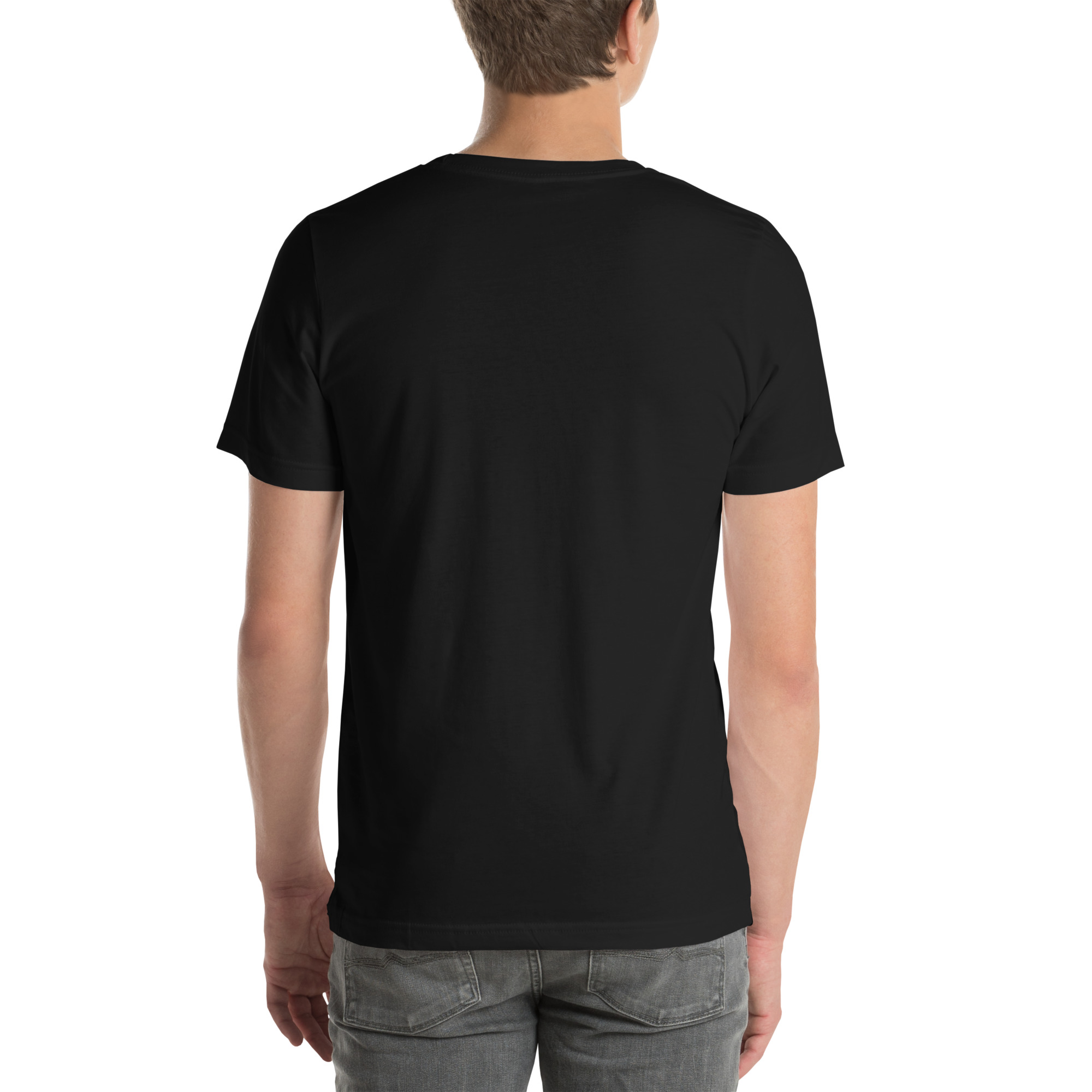 Unisex Staple T-Shirt Black Back