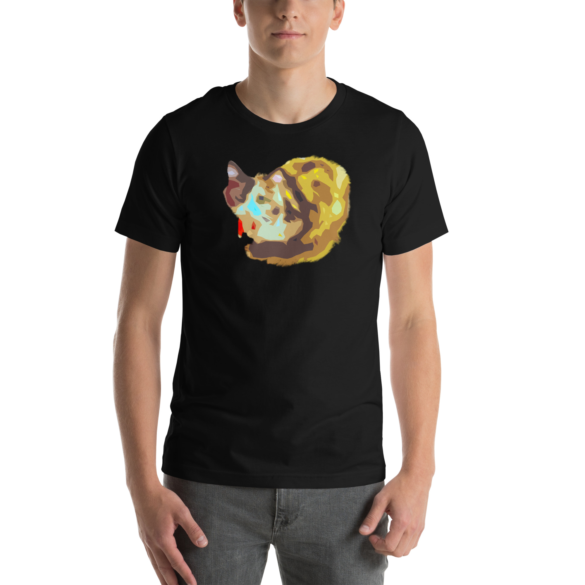 Unisex Staple T-Shirt Black Front