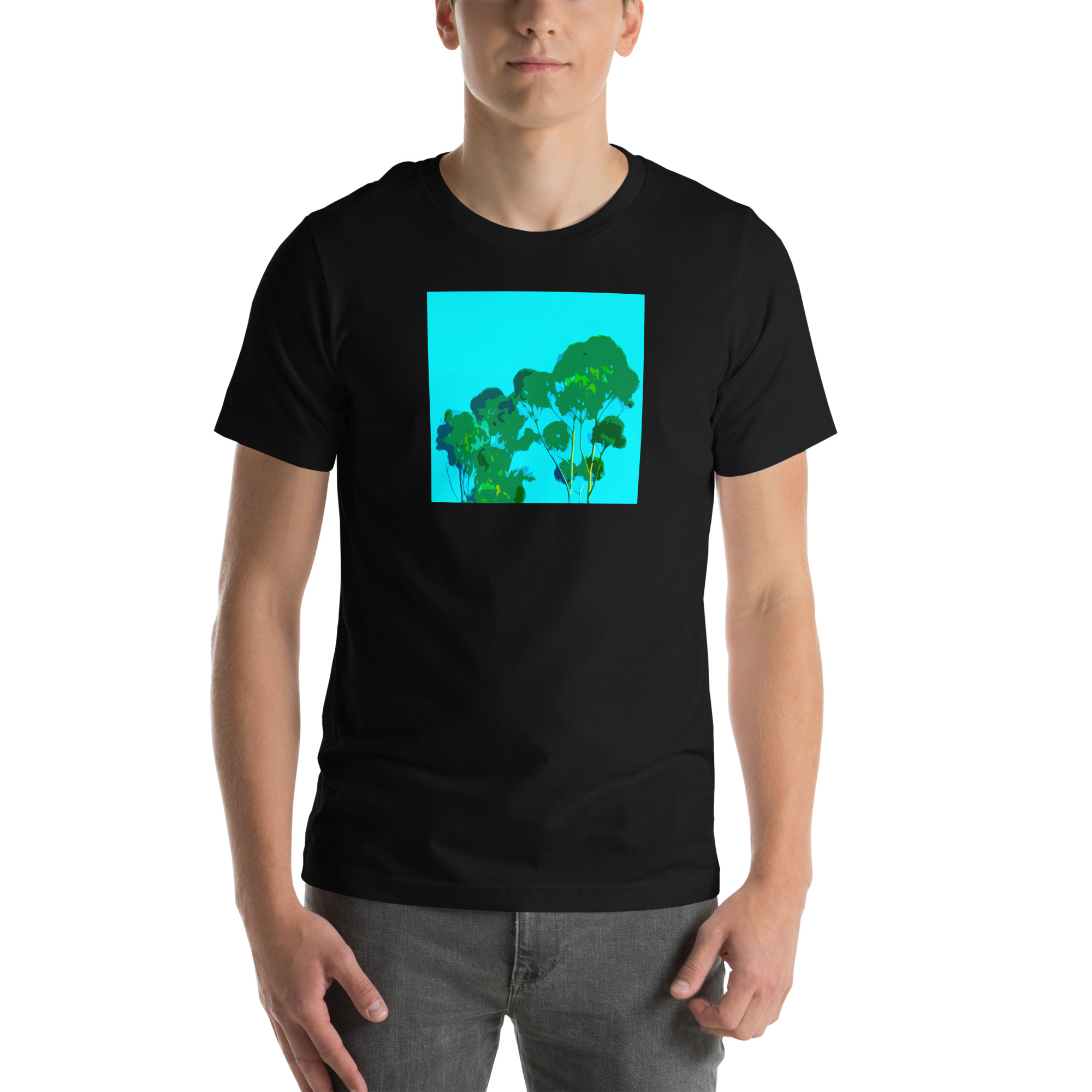 Unisex Staple T-Shirt Black Front