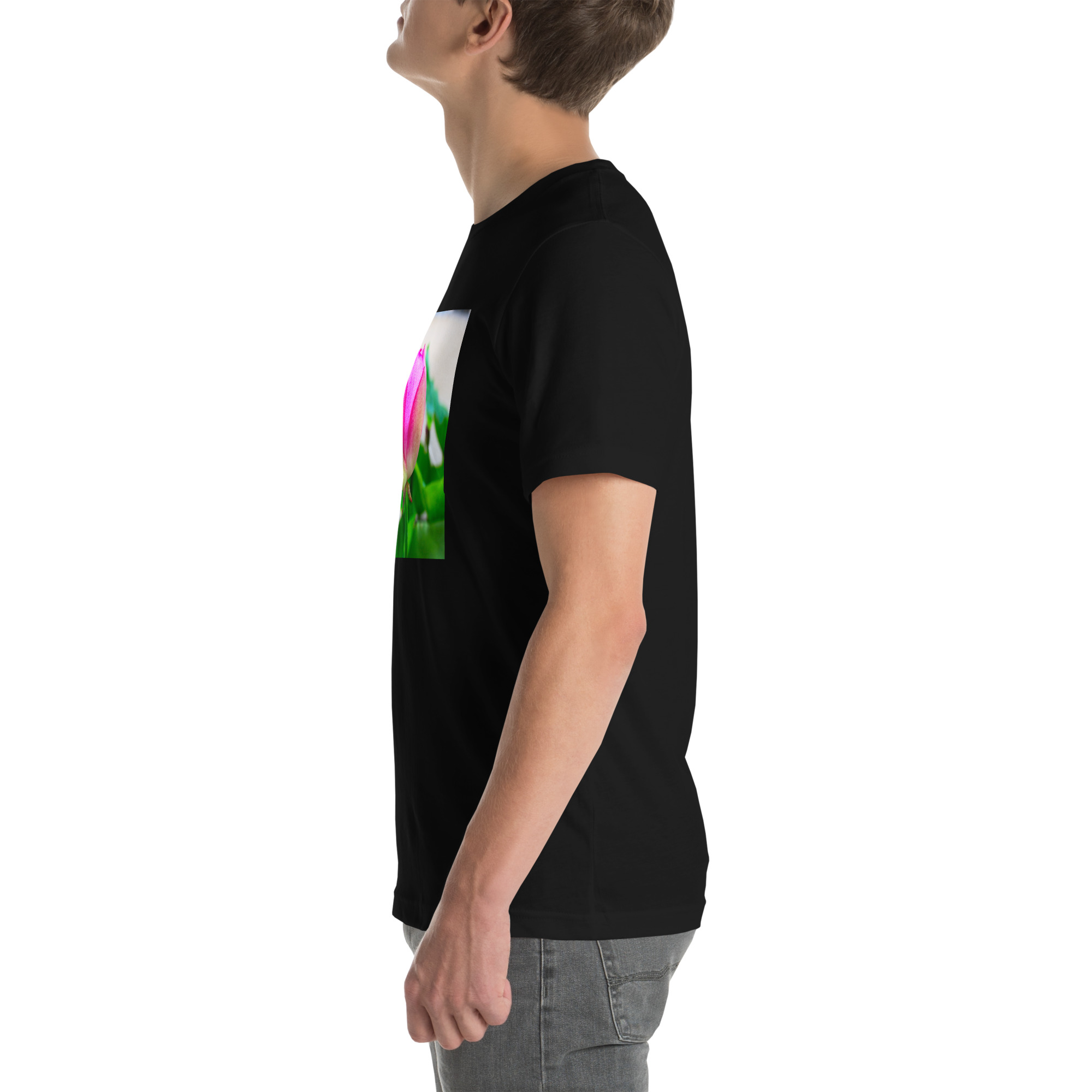 Unisex Staple T-Shirt Black Left