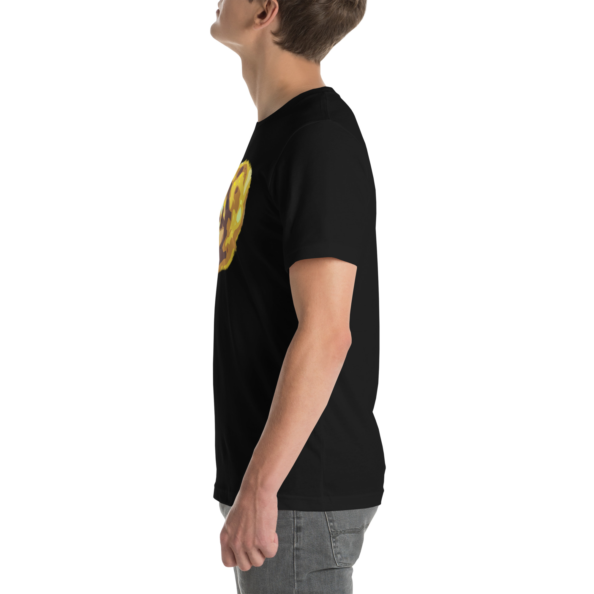Unisex Staple T-Shirt Black Left