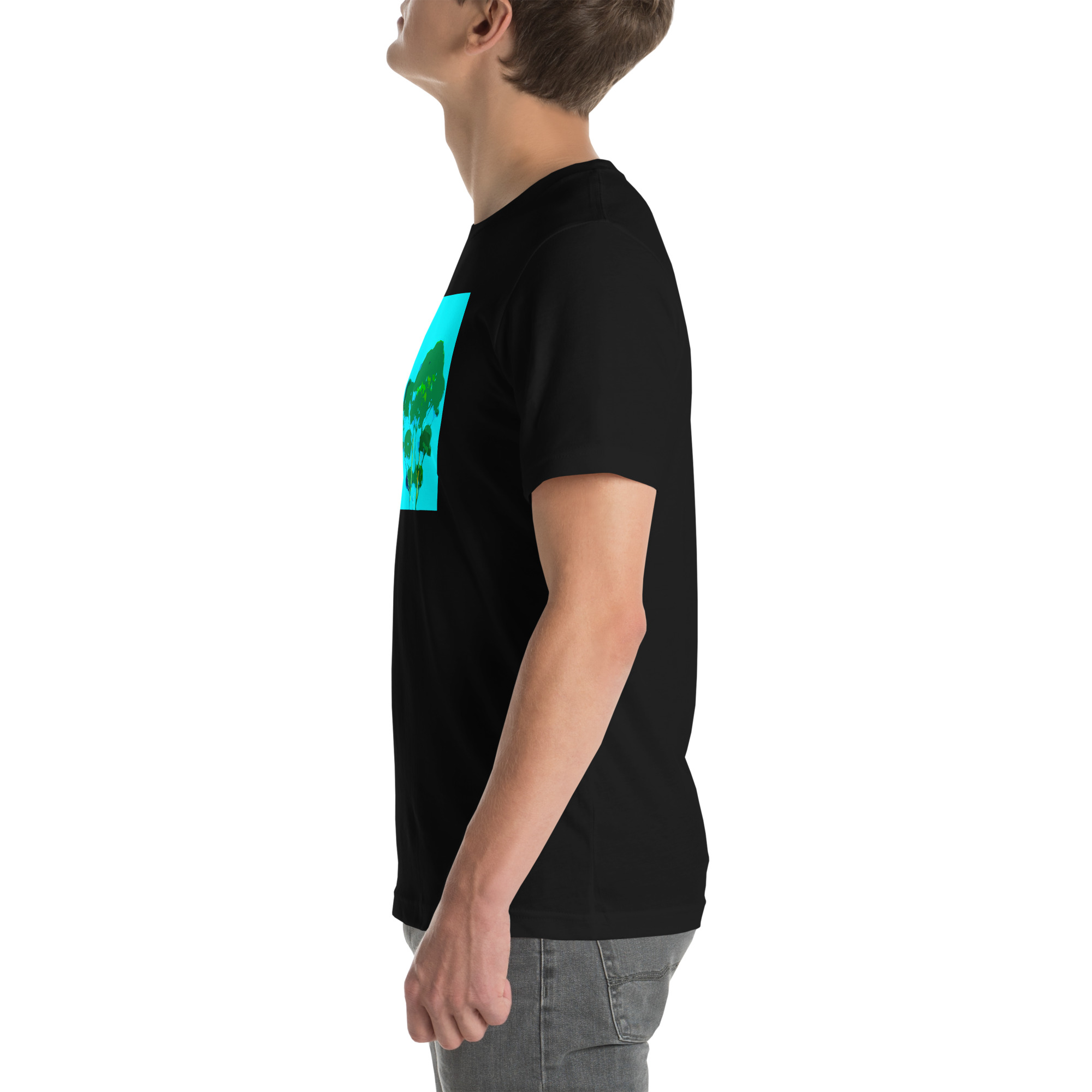Unisex Staple T-Shirt Black Left