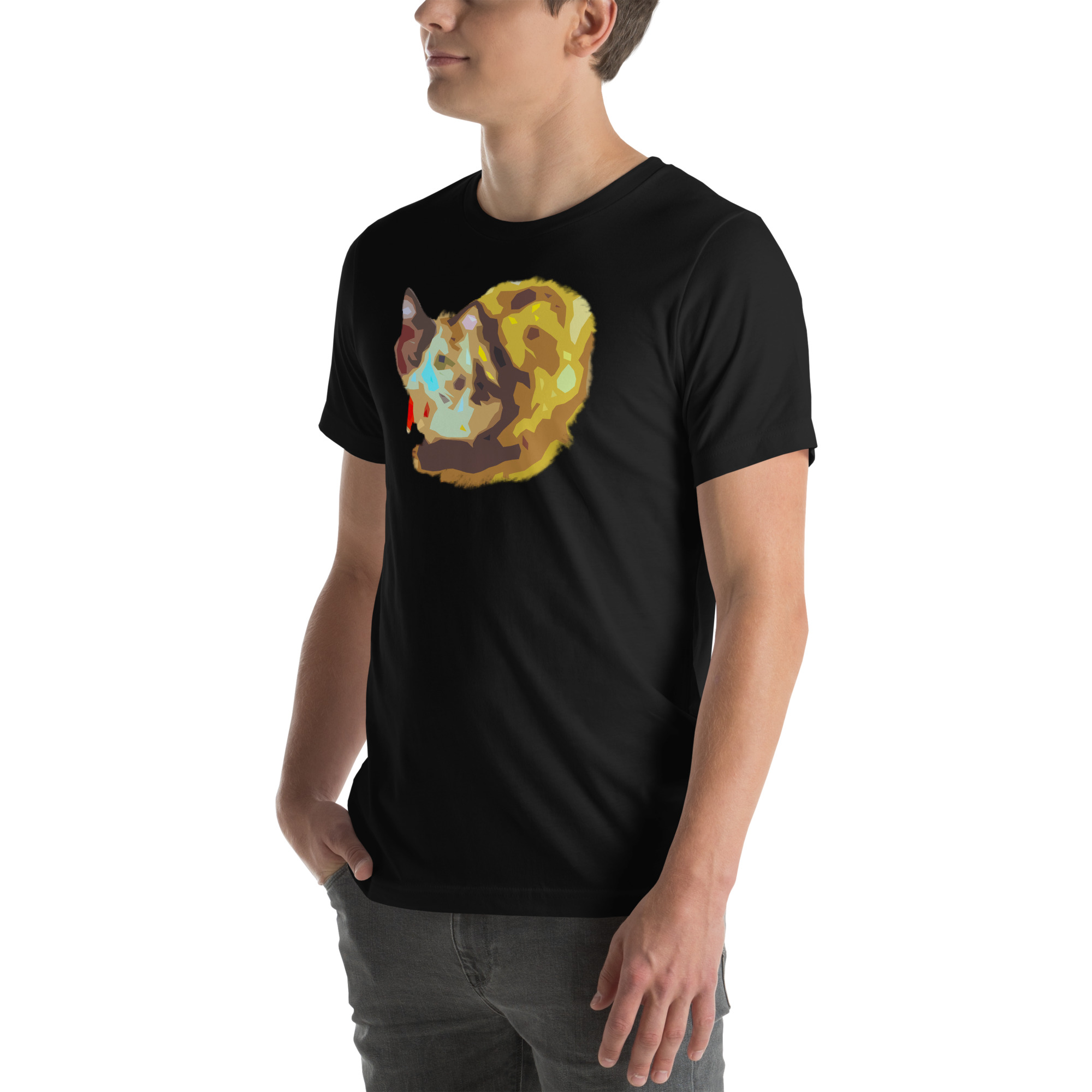 Unisex Staple T-Shirt Black Left Front