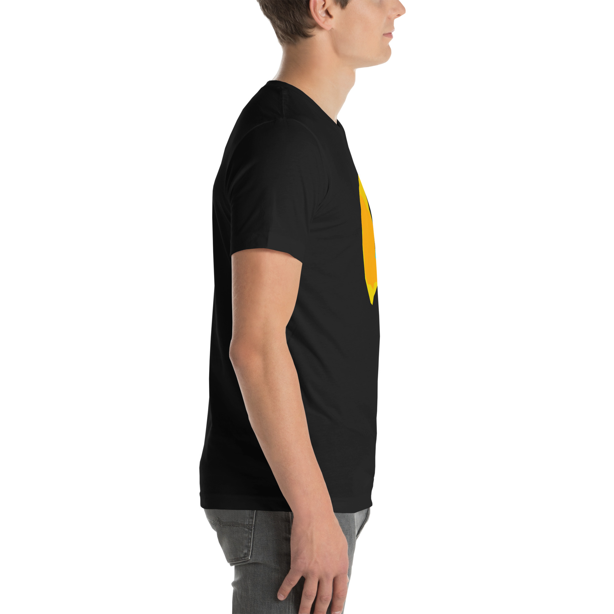 Unisex Staple T-Shirt Black Right