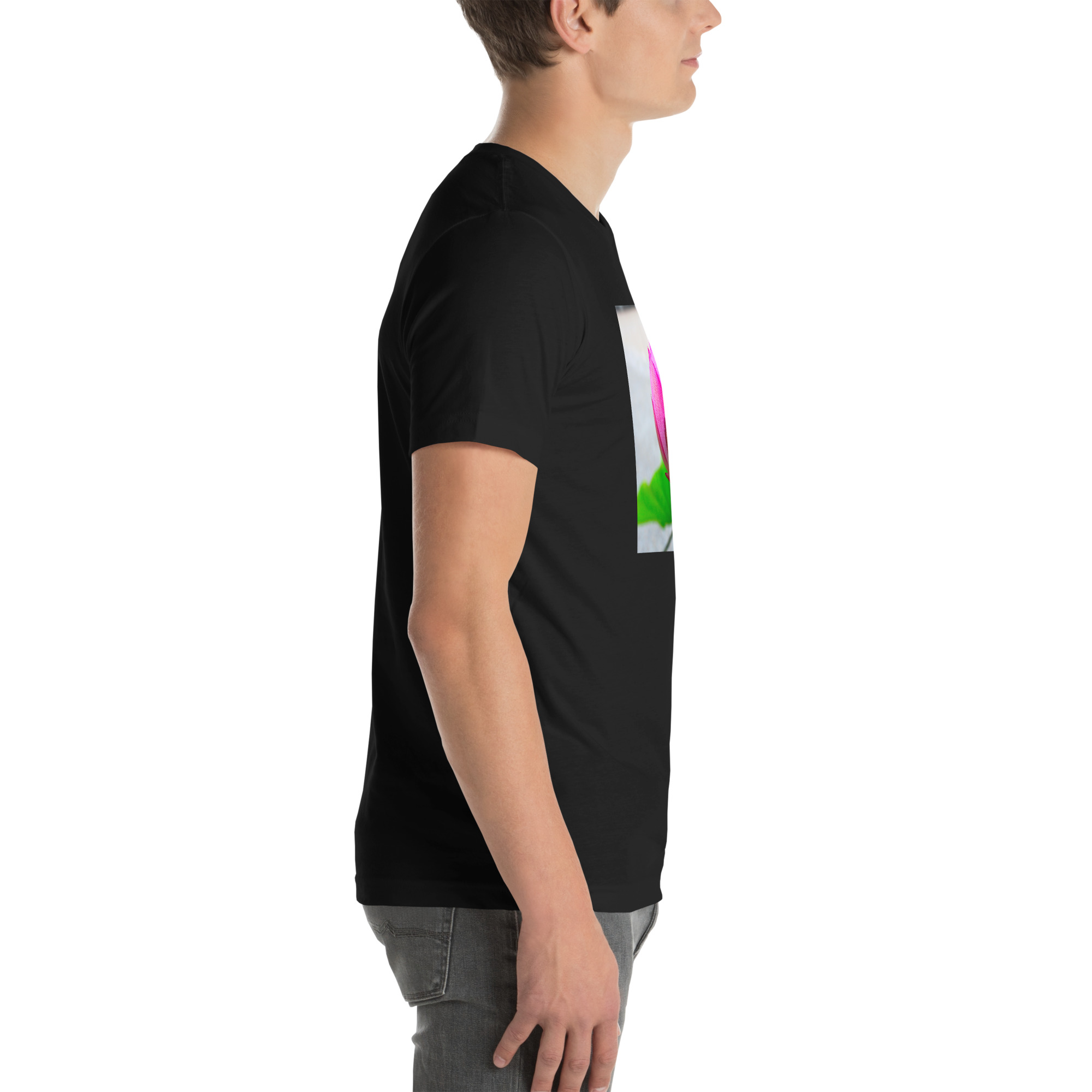 Unisex Staple T-Shirt Black Right