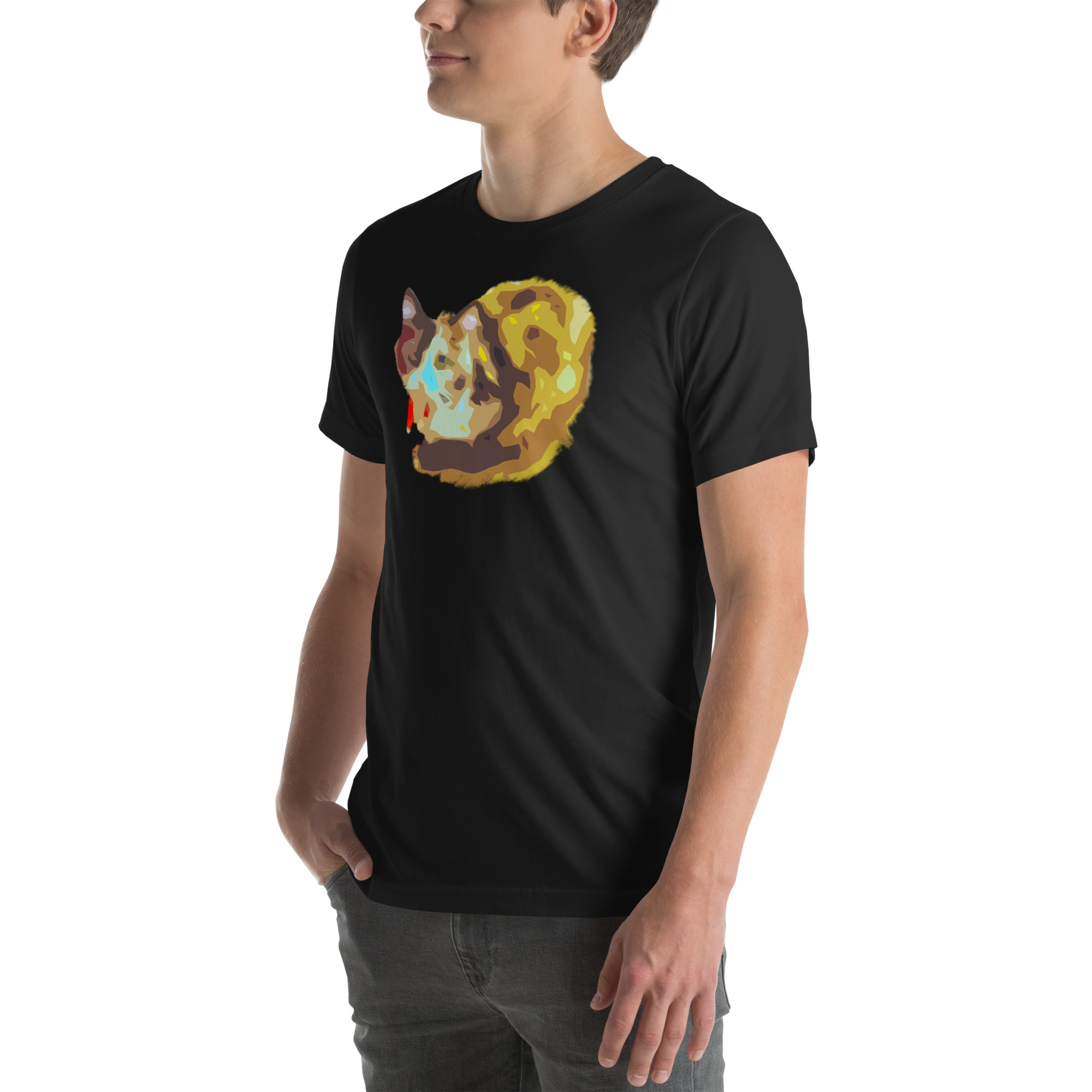 Unisex Staple T-Shirt Vintage Black Left Front