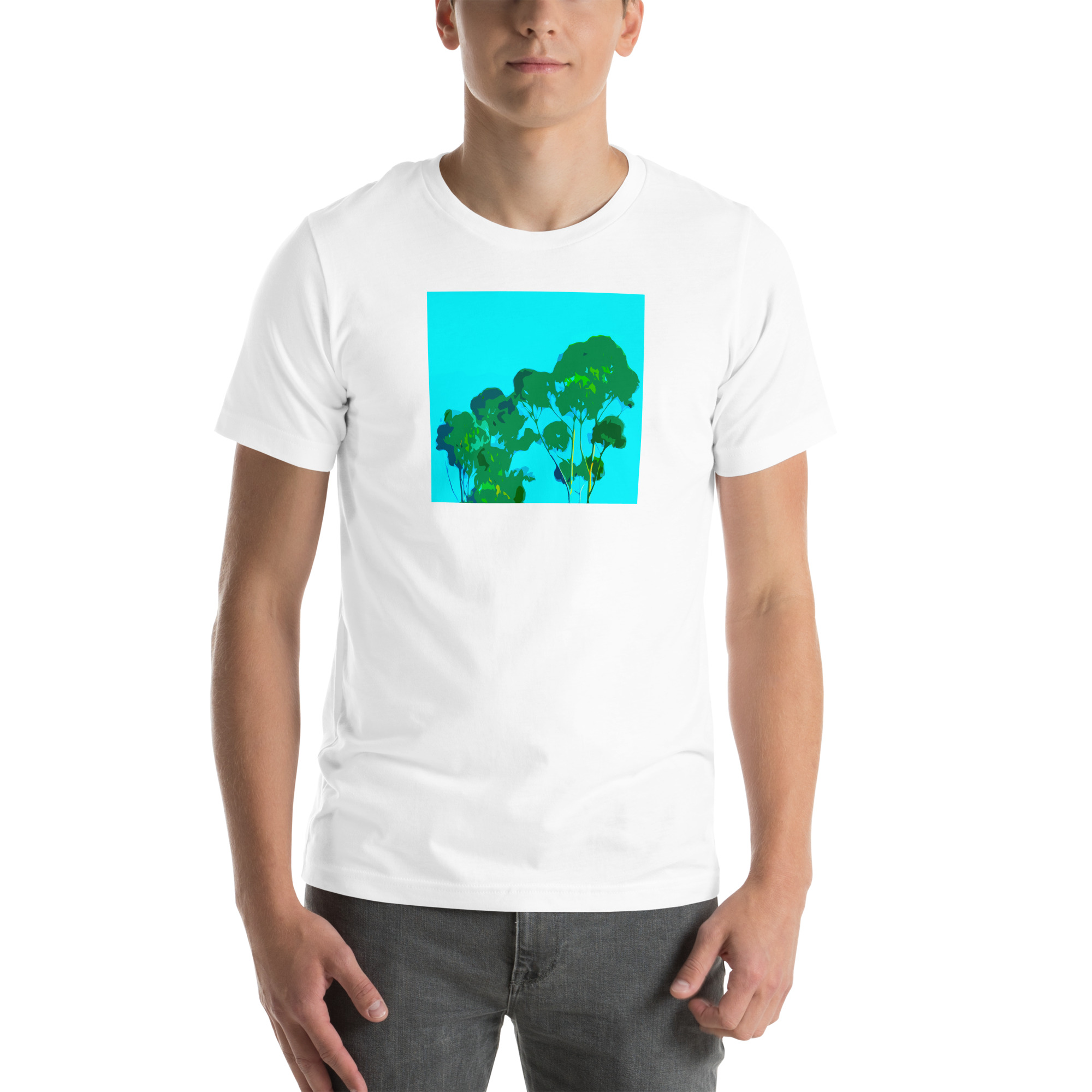 Unisex Staple T-Shirt White Front