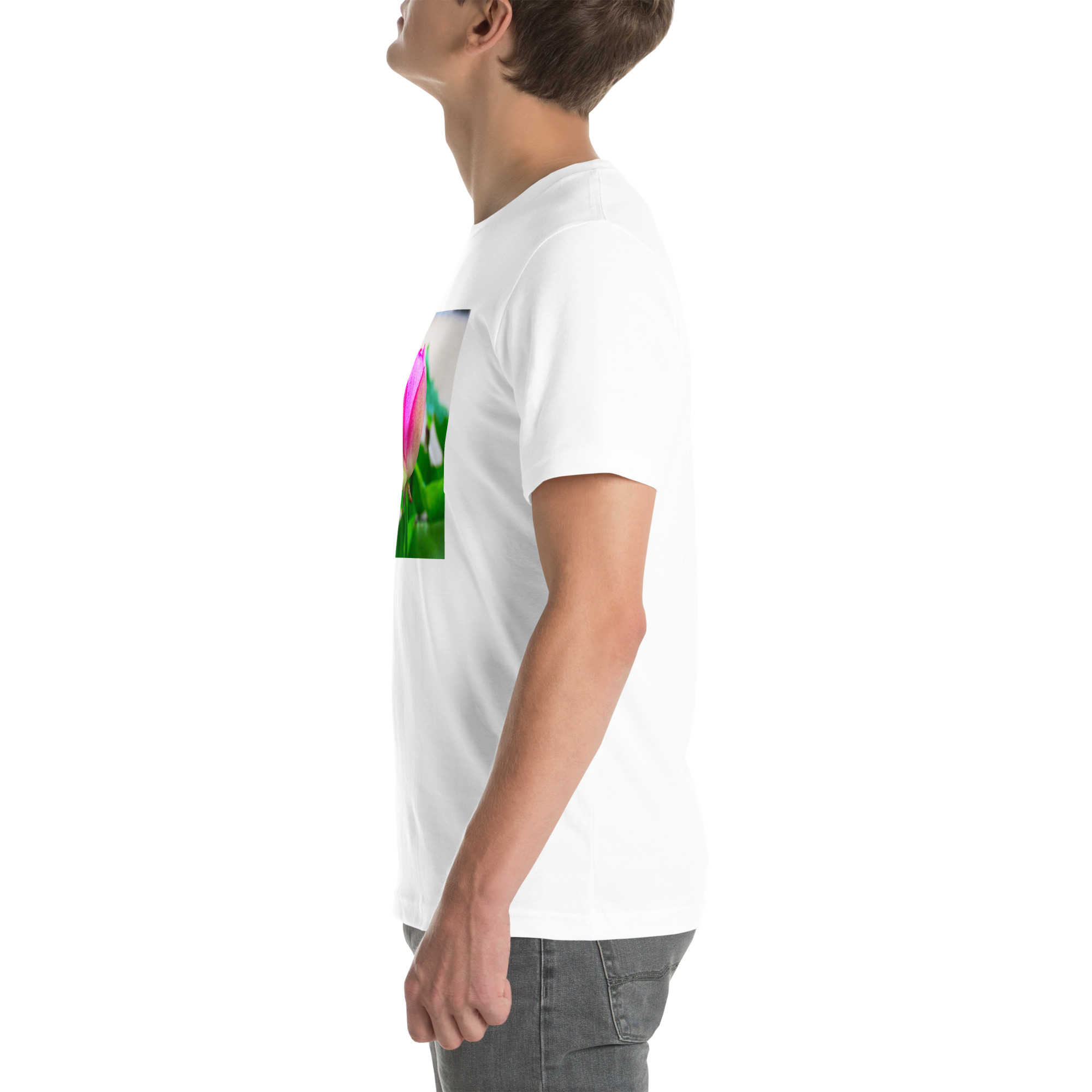 Unisex Staple T-Shirt White Left