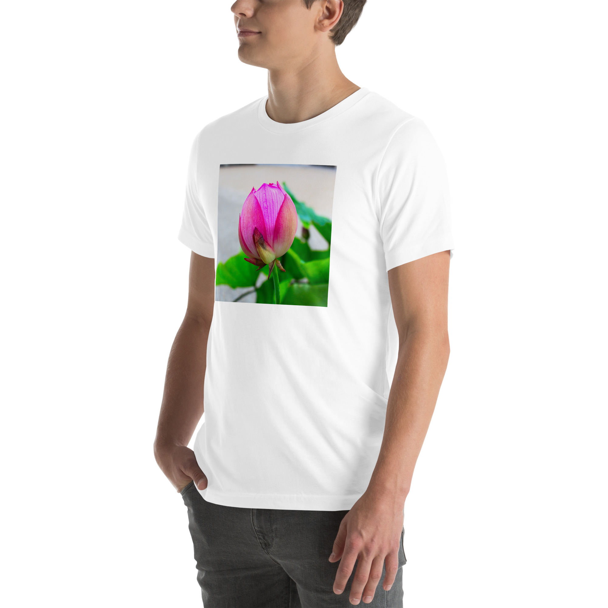 Unisex Staple T-Shirt White Left Front