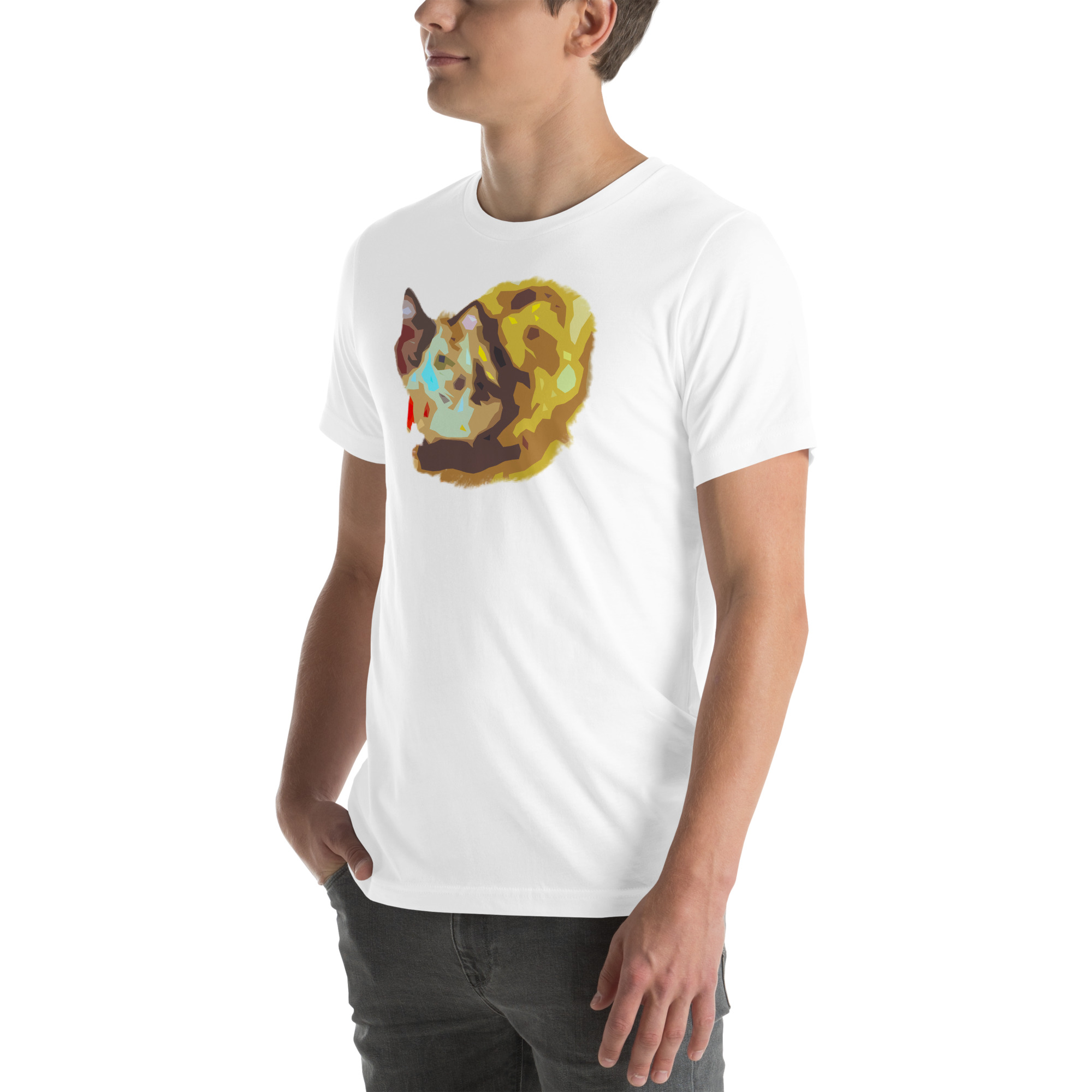 Unisex Staple T-Shirt White Left Front