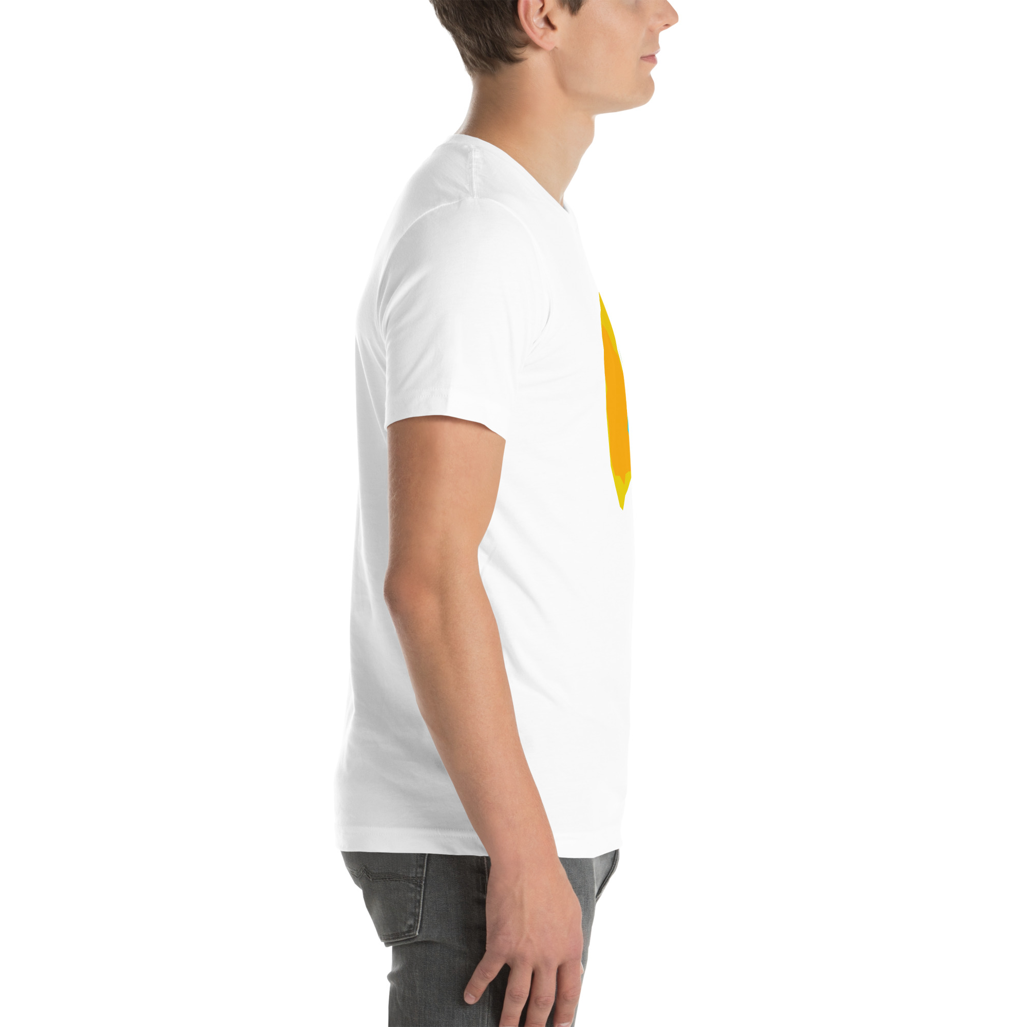 Unisex Staple T-Shirt White Right