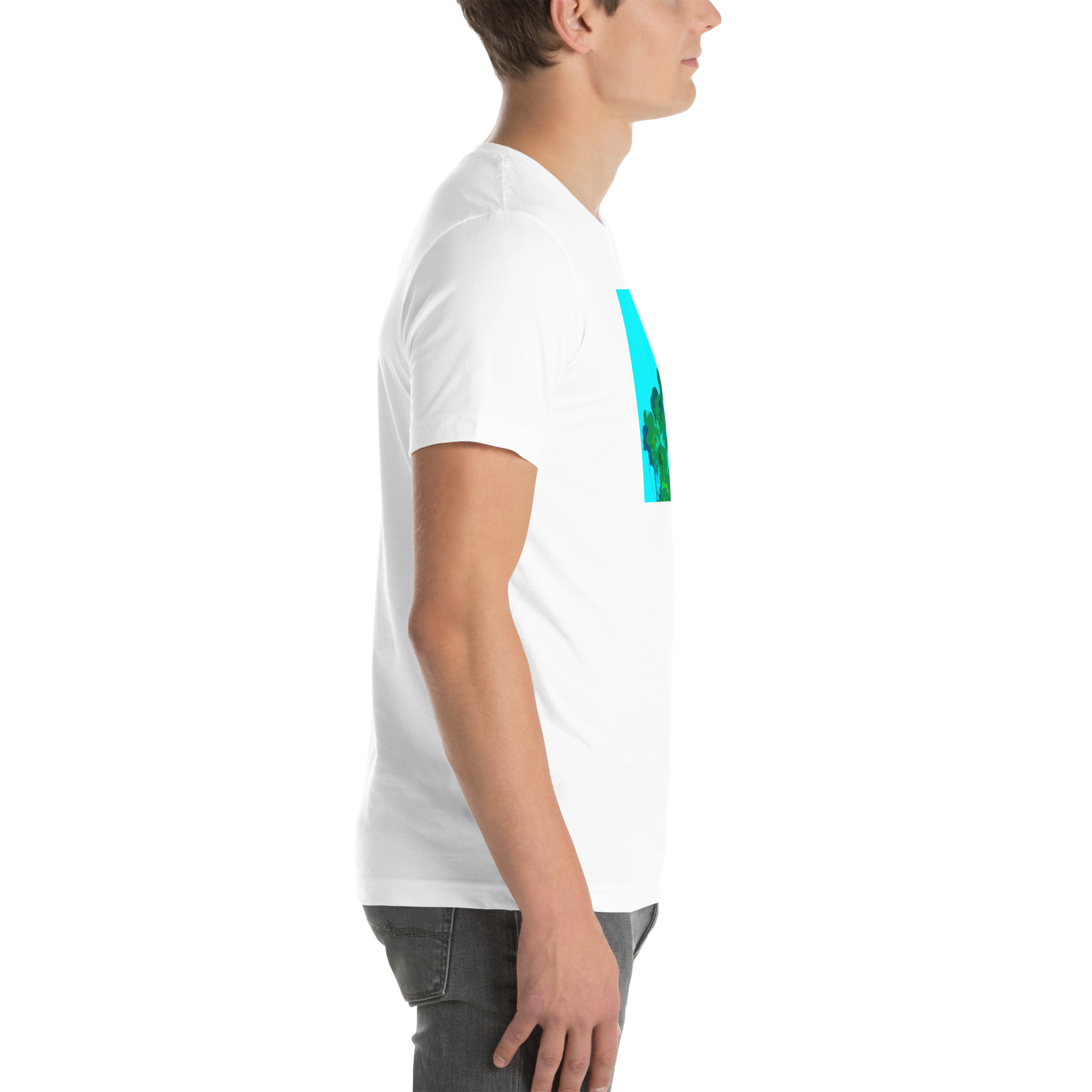 Unisex Staple T-Shirt White Right