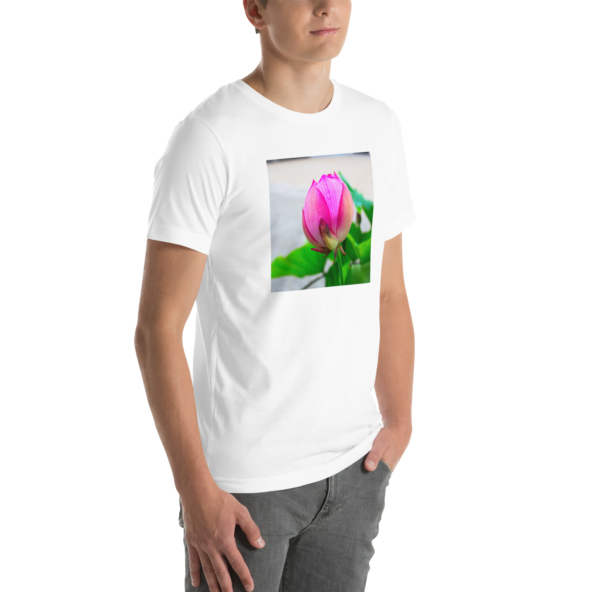 Unisex Staple T-Shirt White Right Front