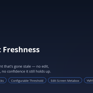 Tridigiam Content Freshness Auditor