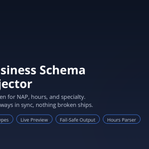 Tridigiam LocalBusiness Schema Auto-Injector