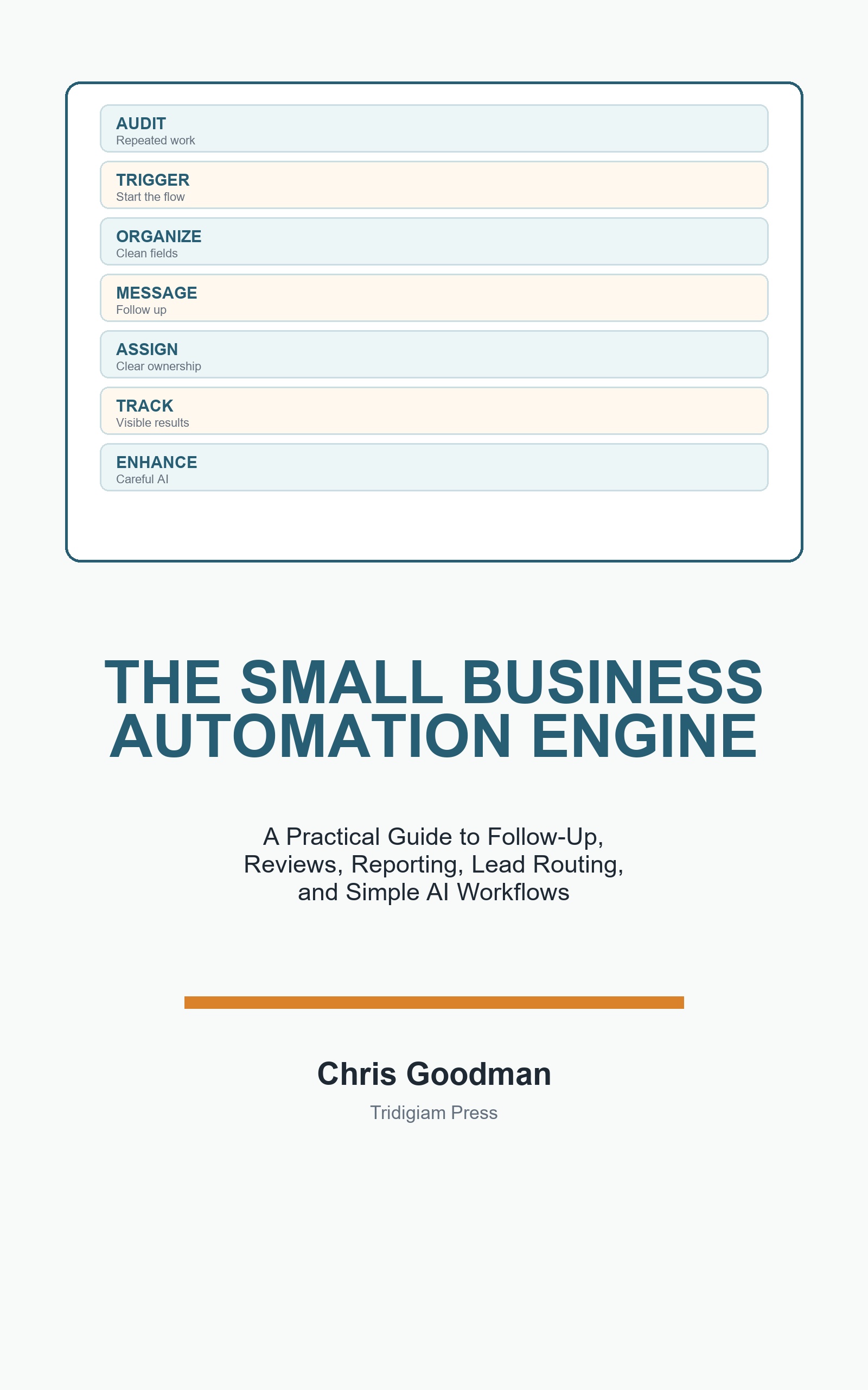The Small Business Automation Engine book cover by Chris Goodman